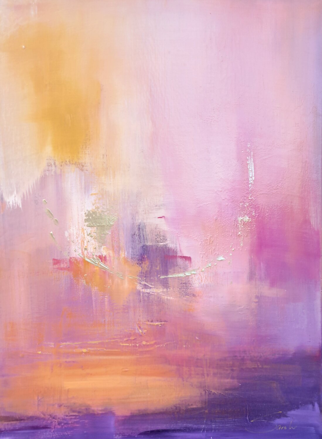 Herzleuchten No 1 Sarah Kube Original painting for sale