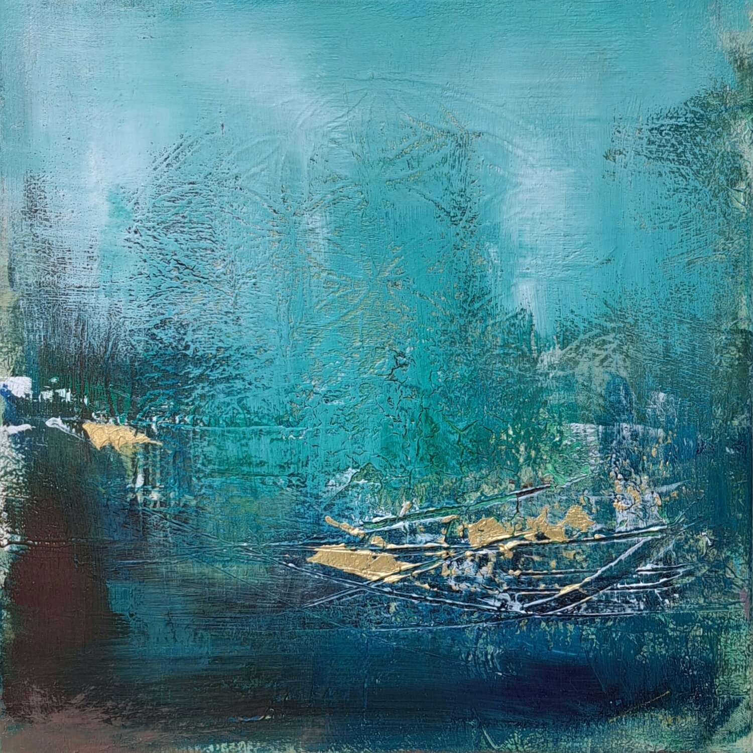 The Mystery of Being Sarah Kube Original painting for sale