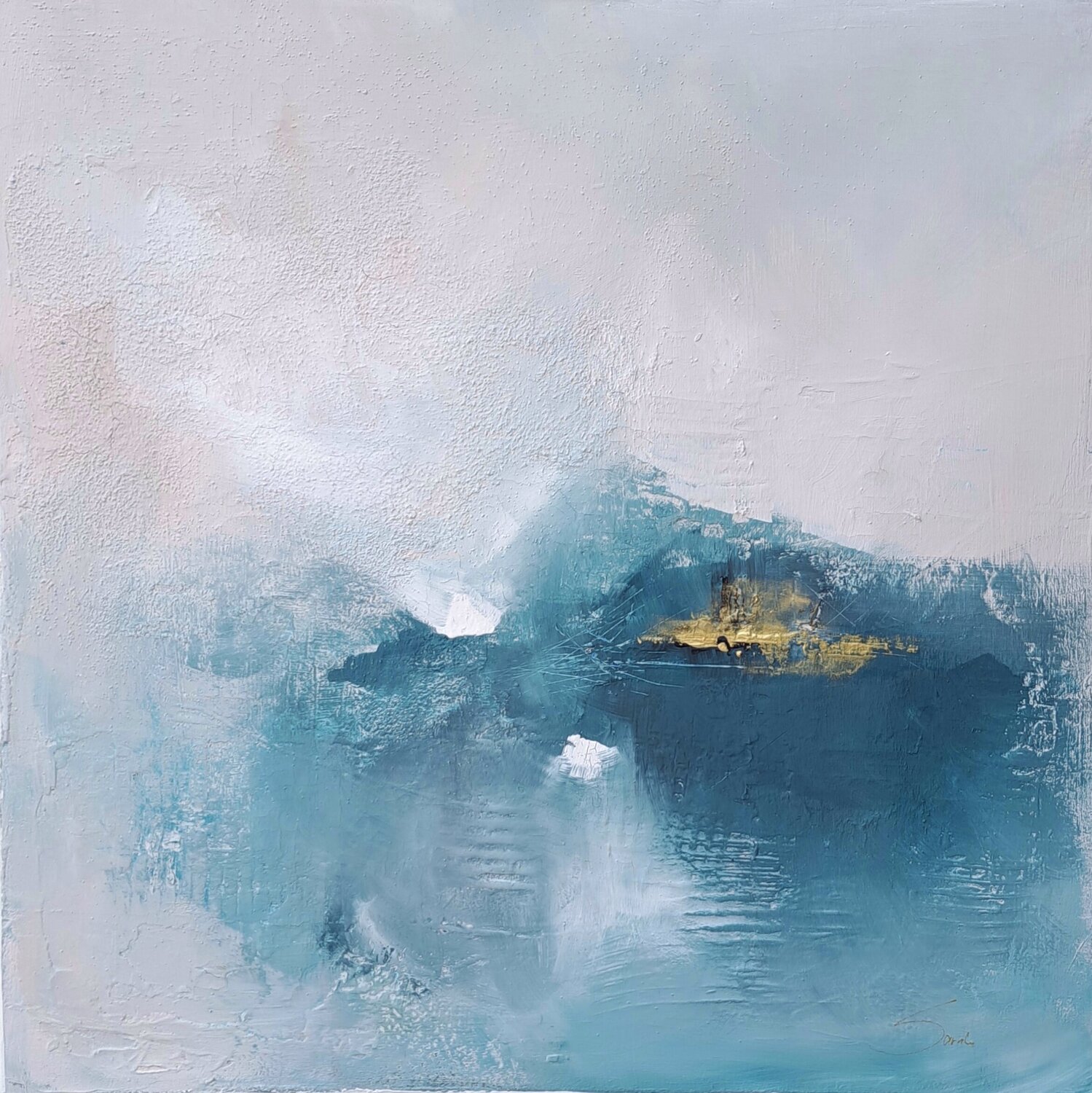 The Quiet Horizon Sarah Kube Original painting for sale