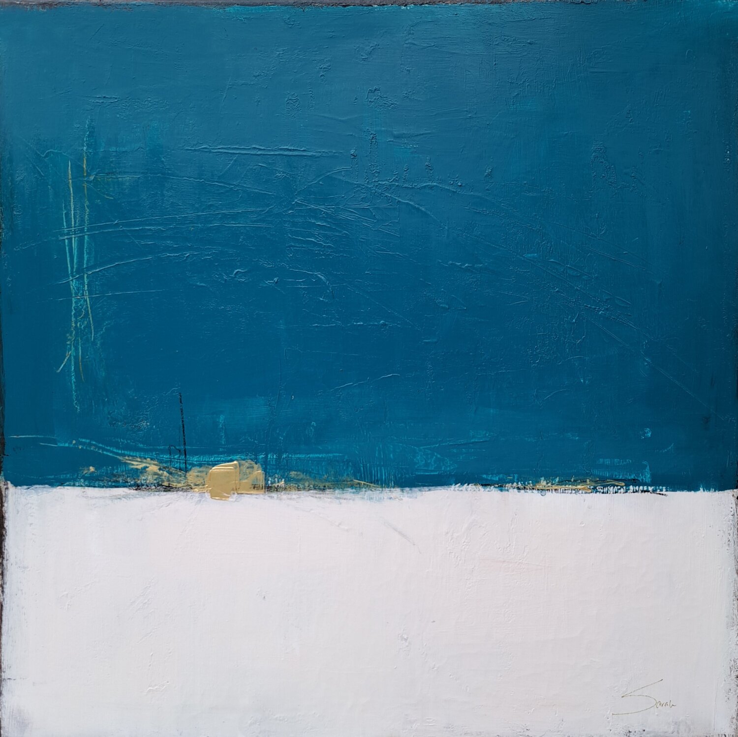 The Horizon Within Sarah Kube Original painting for sale