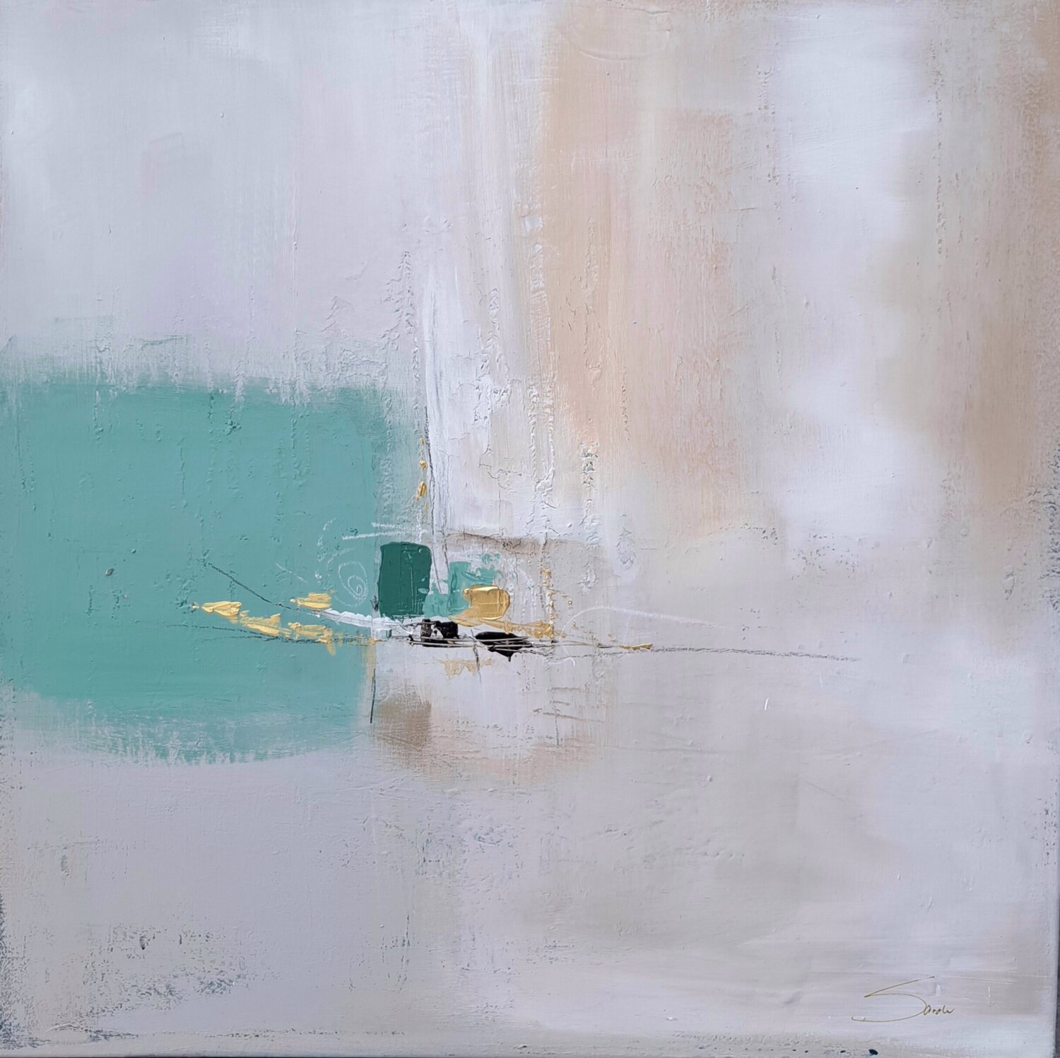 Quiet Presence Sarah Kube Original painting for sale