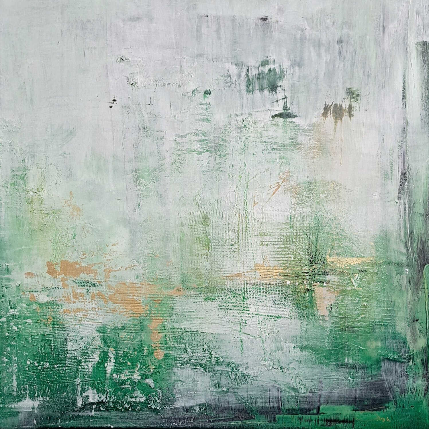 Quiet Renewal Sarah Kube Original painting for sale