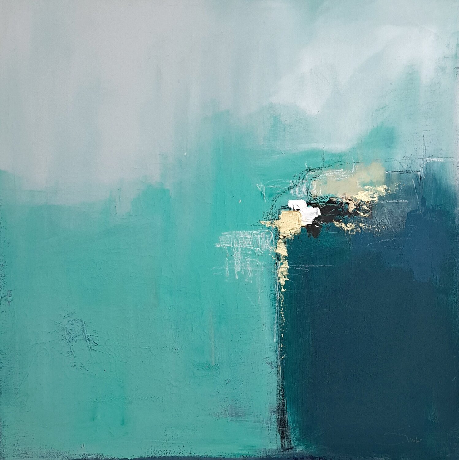 Beyond the Threshold Sarah Kube Original painting for sale