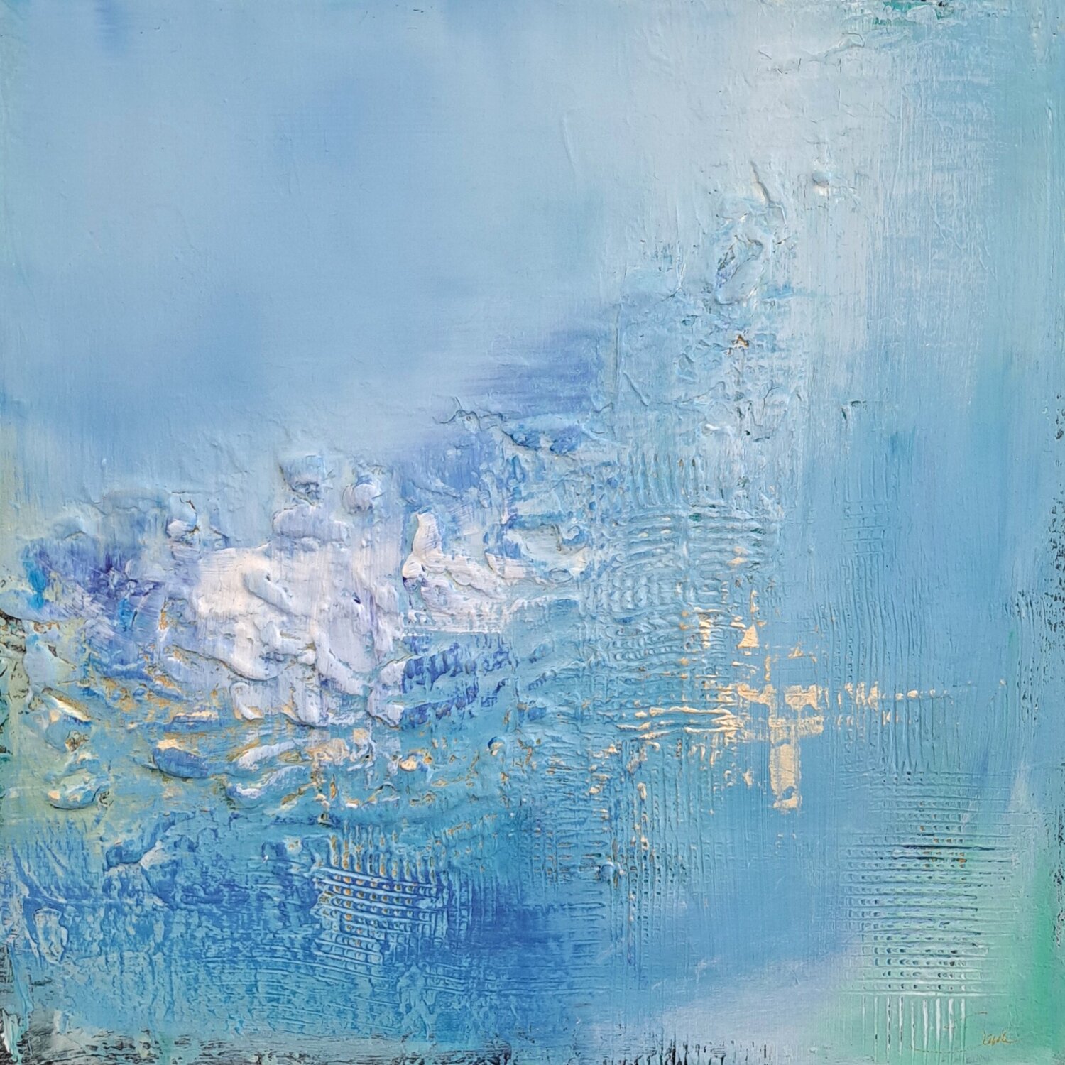 Quiet Resonance Sarah Kube Original painting for sale