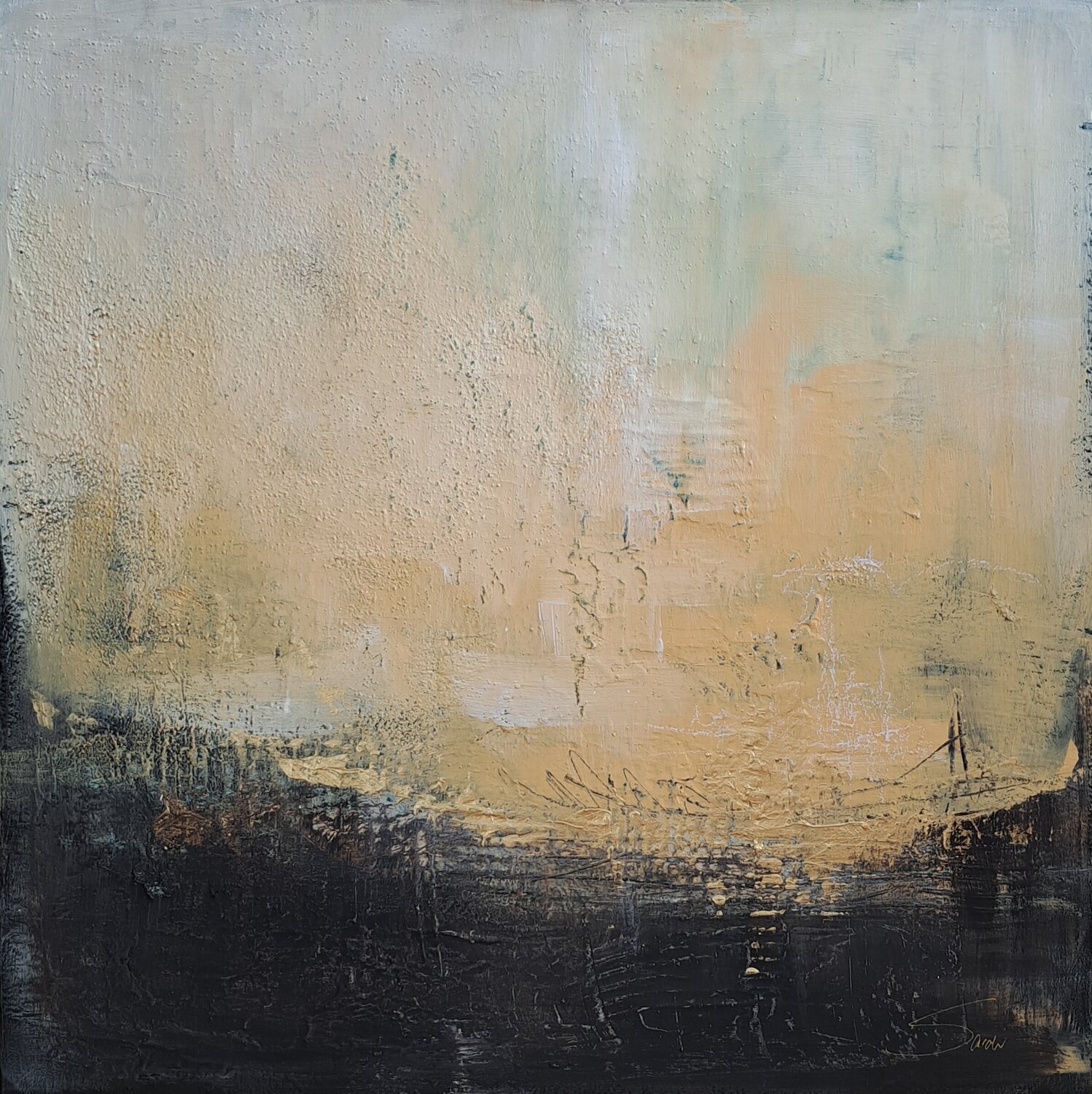 Earth and Light Sarah Kube Original painting for sale