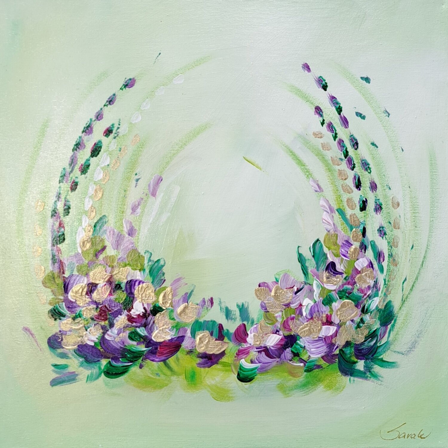 Soul in Bloom Sarah Kube Original painting for sale