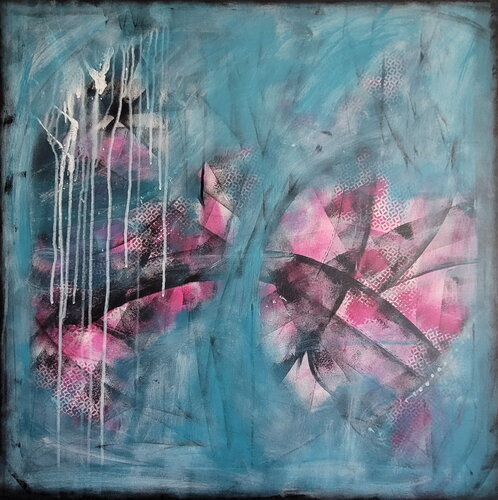 Just be yourself III by Moe Teratos, Painting for Sale on Select