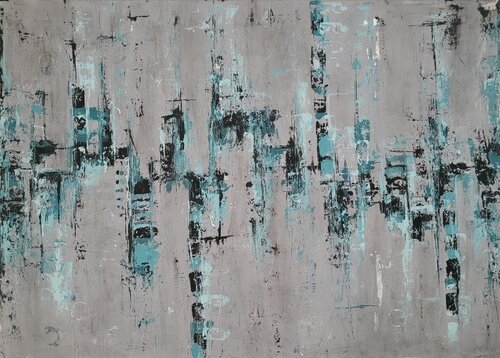 Ups and Downs by Moe Teratos, Painting for Sale on Select