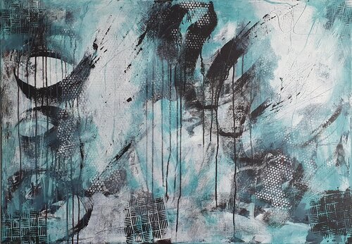 Scattered by Moe Teratos, Painting for Sale on Select