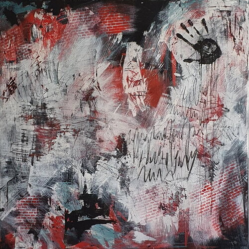 In the Streets II by Moe Teratos, Painting for Sale on Select