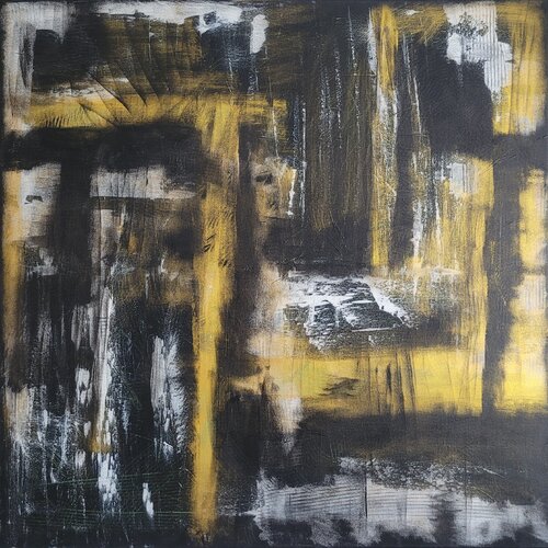 Black Gold by Moe Teratos, Painting for Sale on Select