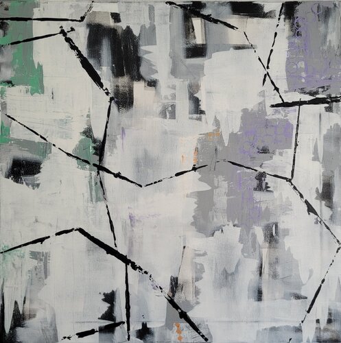 Broken Mirror by Moe Teratos, Painting for Sale on Select