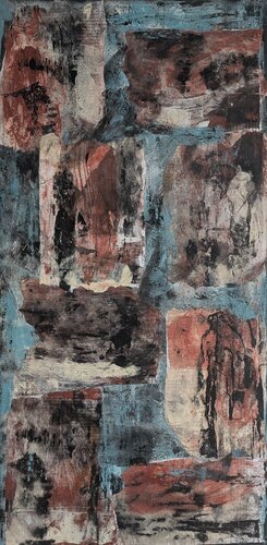 Broken World by Moe Teratos, Painting for Sale on Select