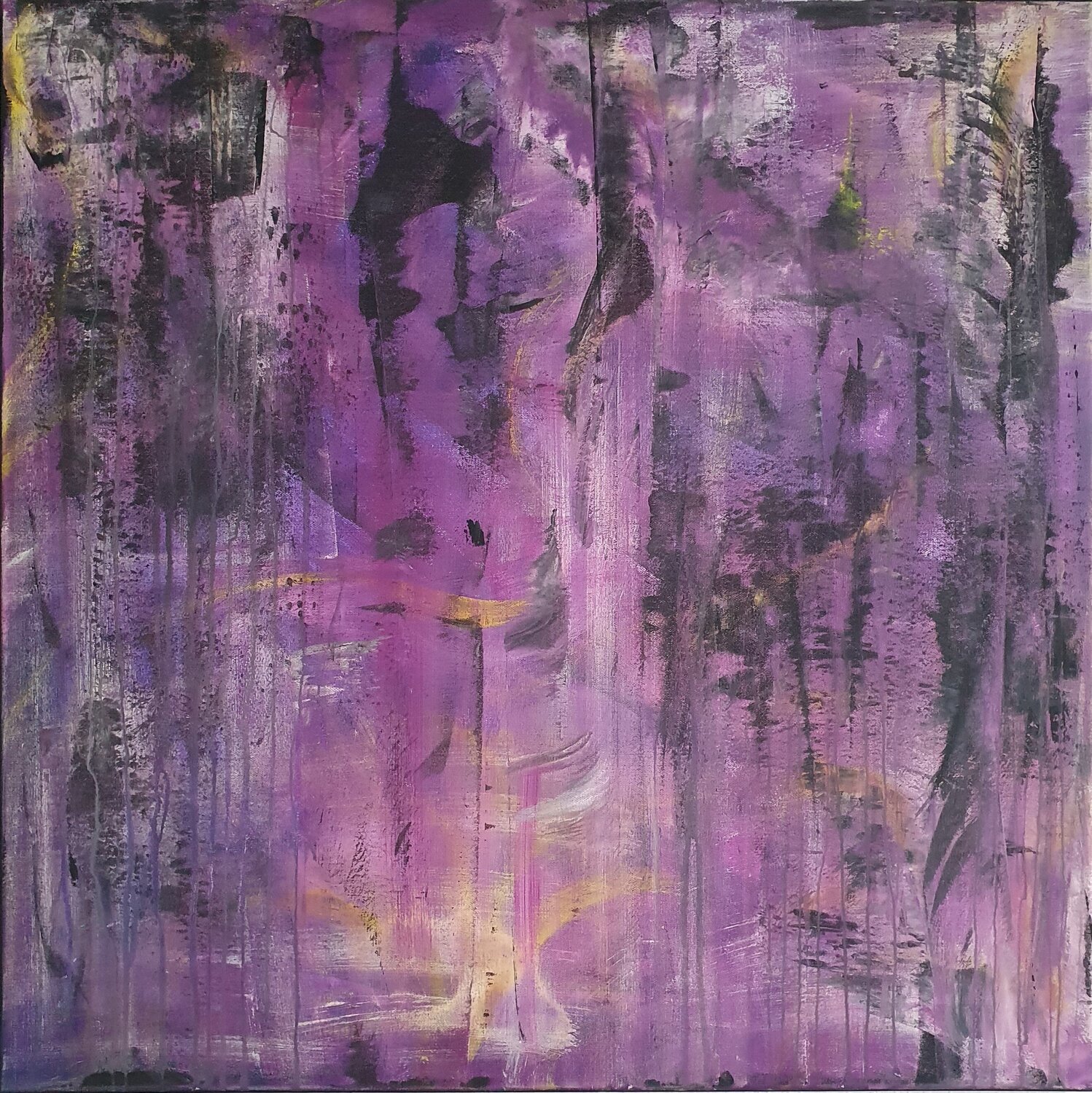 Stripes I Moe Teratos Original painting for sale