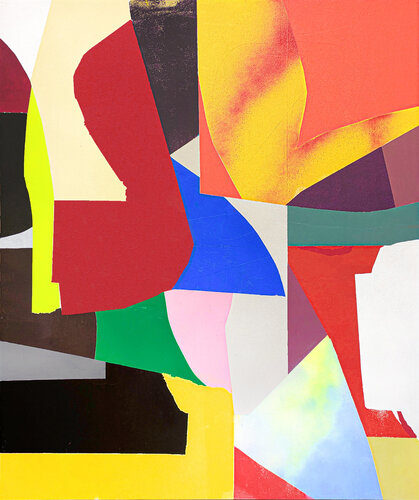 Color Structure #2 Fragmented Sunlight von Vita Banko, Malerei kaufen auf Select
