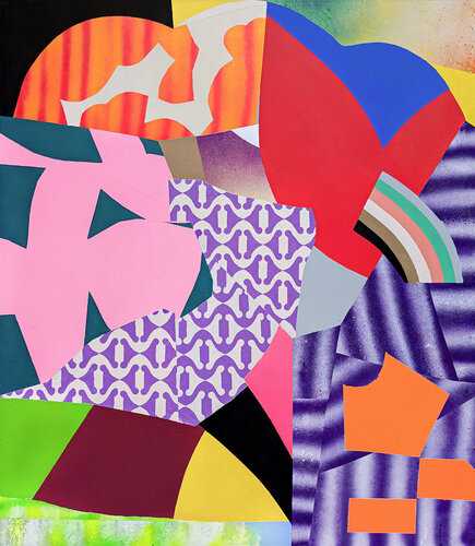 Formal composition #6 Flux von Vita Banko, Malerei kaufen auf Select