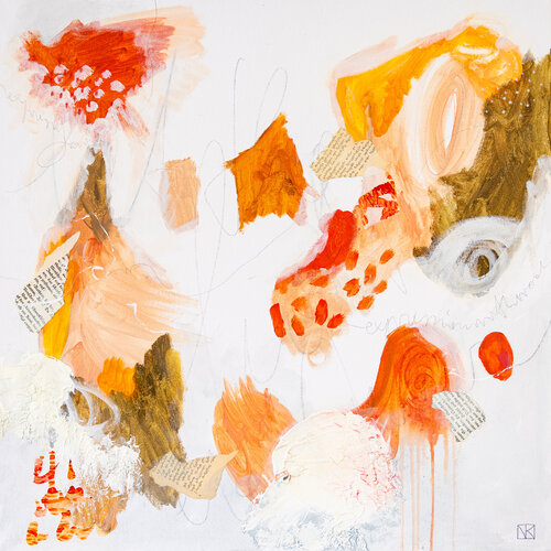 Burnt Whisper by Nora Kalinda, Painting for Sale on Select