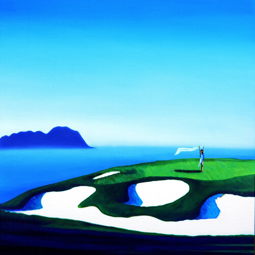 Vent Sur le 18 by Hugo Pondz, Painting for Sale on Select