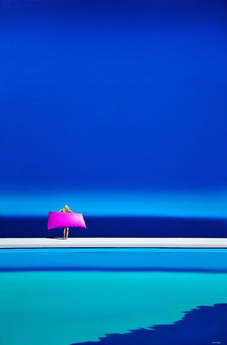 Le Silence de l'Eau 120x80 FAS by Hugo Pondz, Painting for Sale on Select