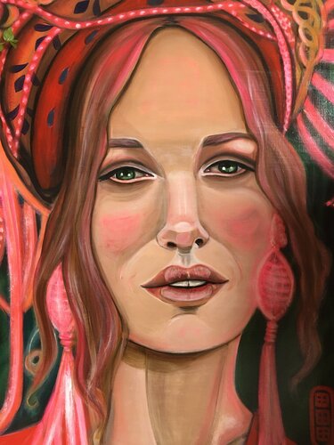 Janne by Séverine Gallois, Painting for Sale on Select