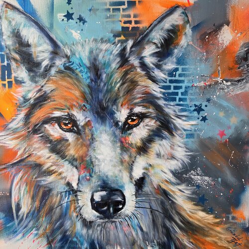 Wildheit by Inge Gründel-Pfaff, Painting for Sale on Select