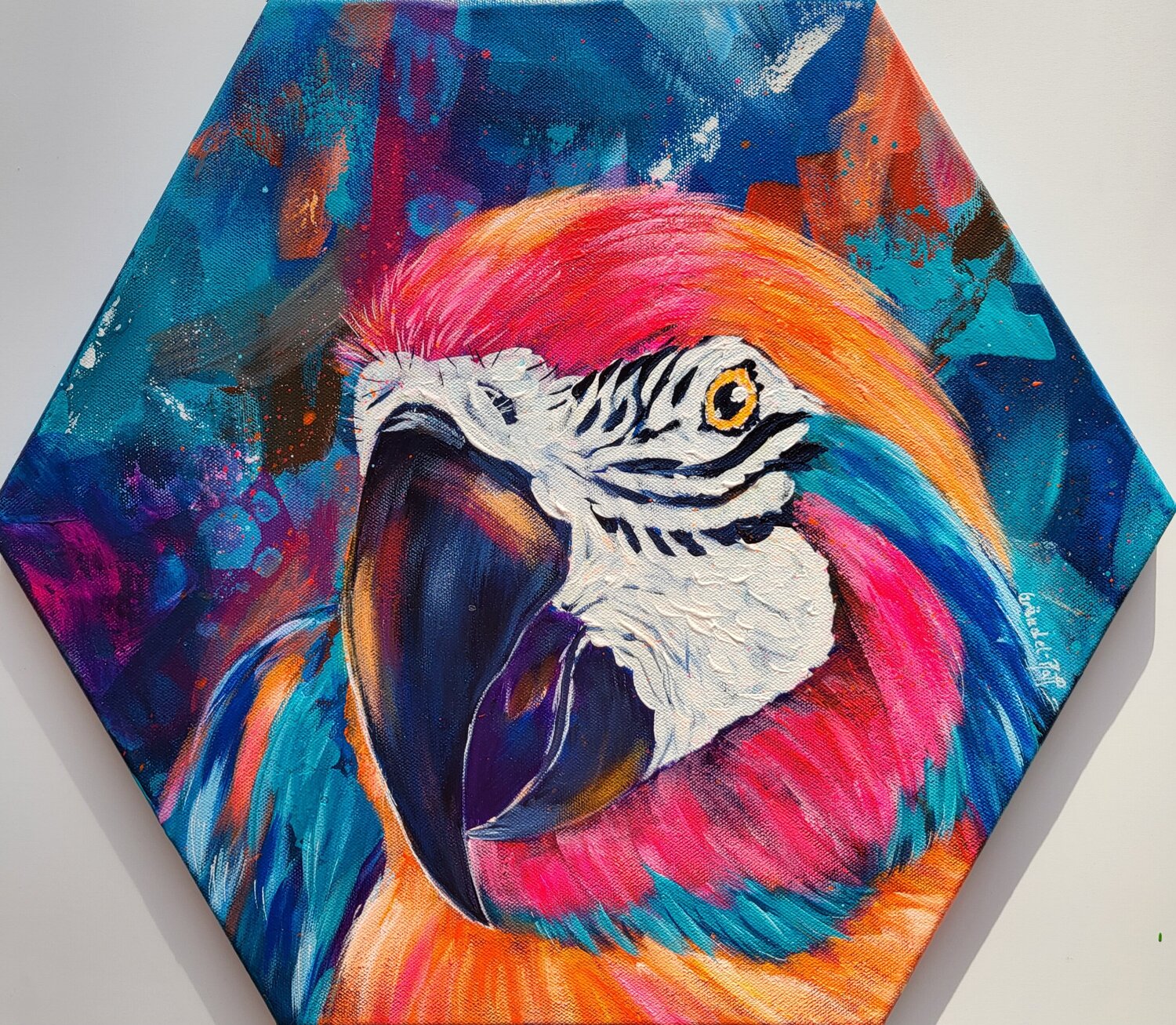 Farbenpracht Inge Gründel-Pfaff Original painting for sale