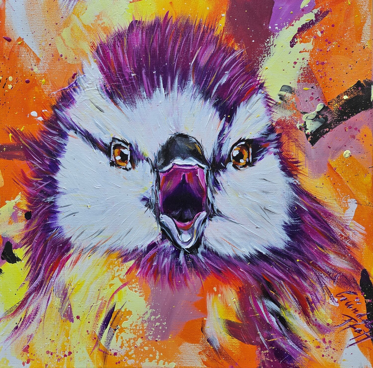 Frohmut Inge Gründel-Pfaff Original painting for sale