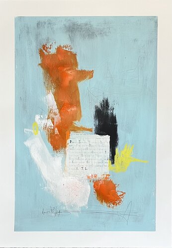 Wordplay by Doris Heinrichs, Painting for Sale on Select