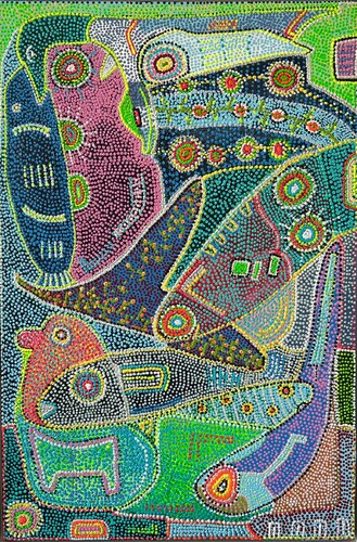 The stream of life by Doris Heinrichs, Painting for Sale on Select