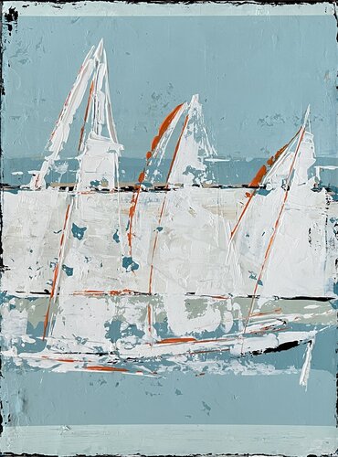 Segelturn by Doris Heinrichs, Painting for Sale on Select