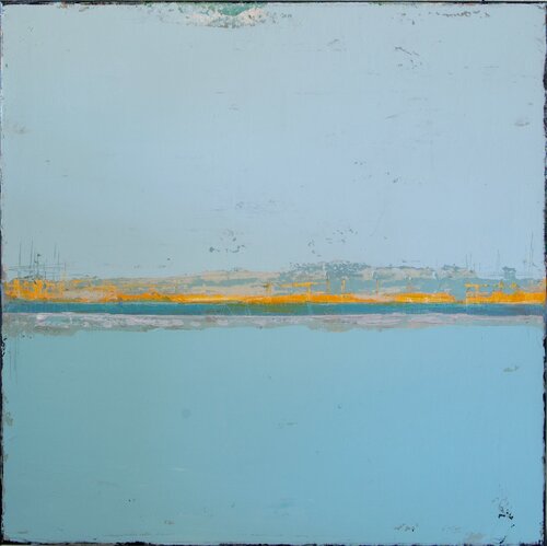 Watching the Sunset by Doris Heinrichs, Painting for Sale on Select