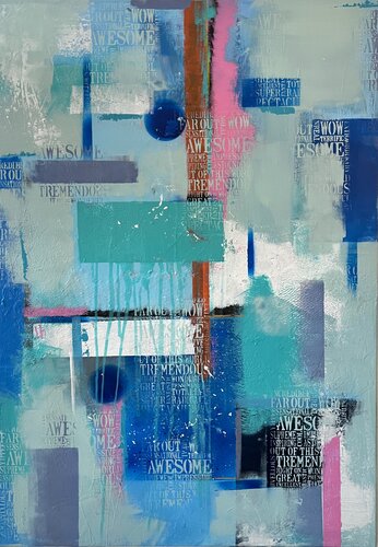 Layers of Wonder by Doris Heinrichs, Painting for Sale on Select