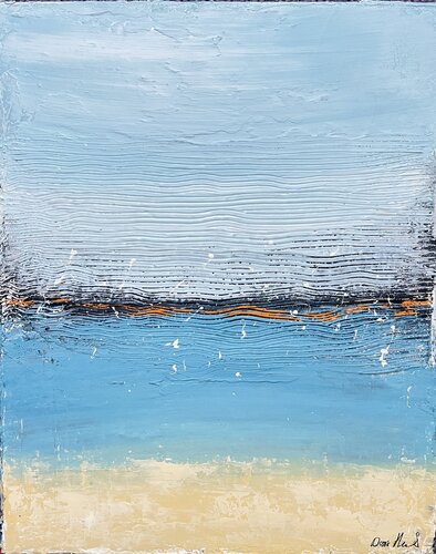 Waves of Calm by Doris Heinrichs, Painting for Sale on Select