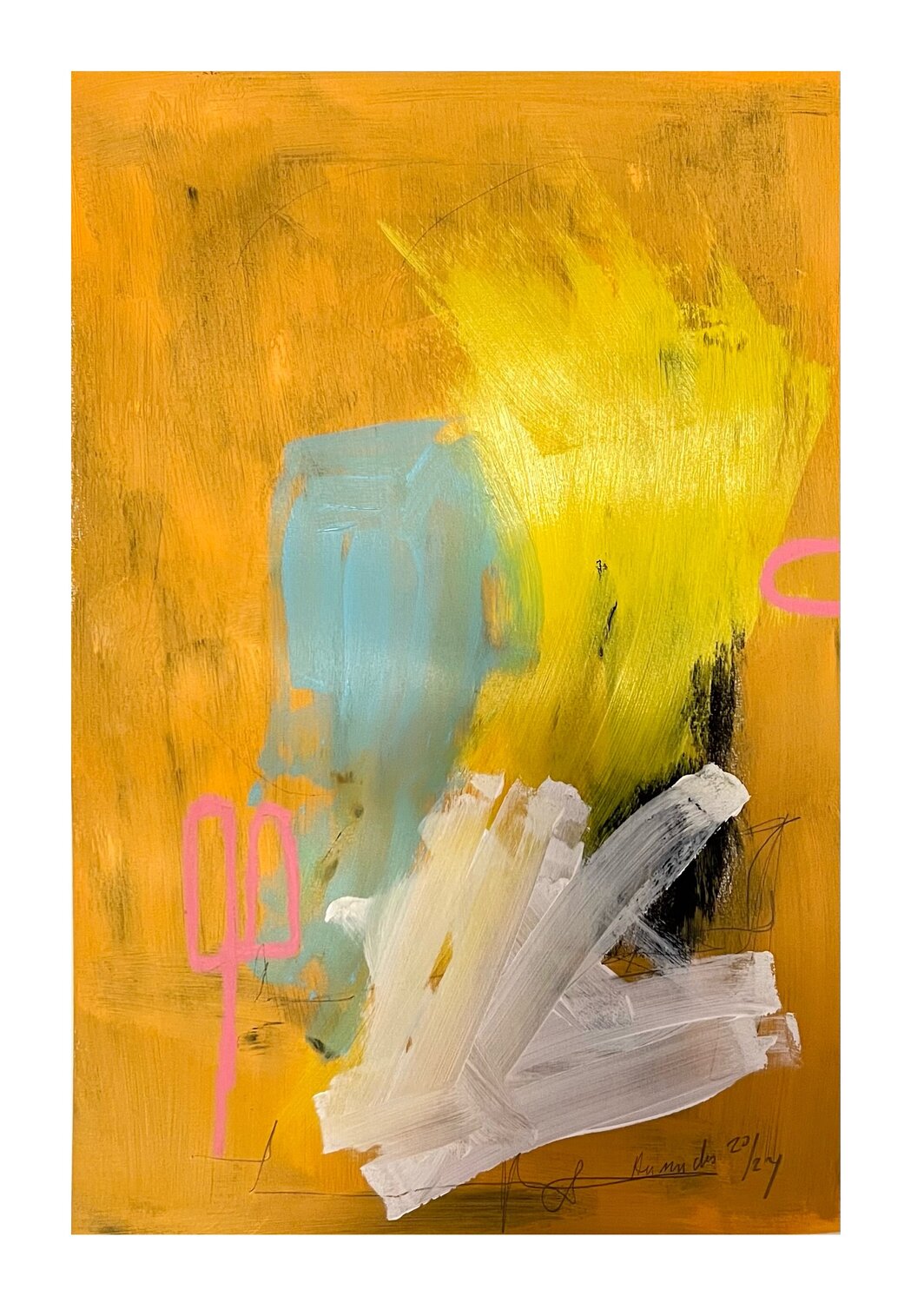 Firework Doris Heinrichs Original painting for sale