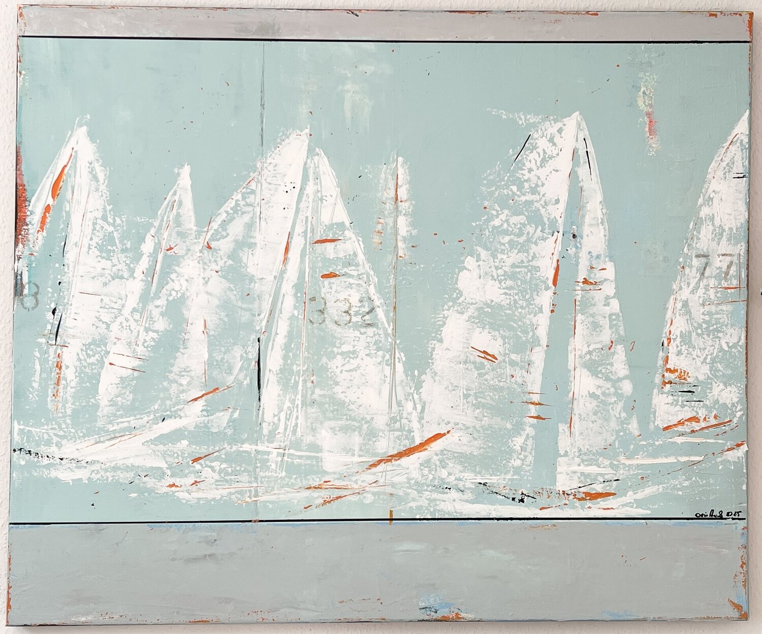 Regatta Doris Heinrichs Original painting for sale