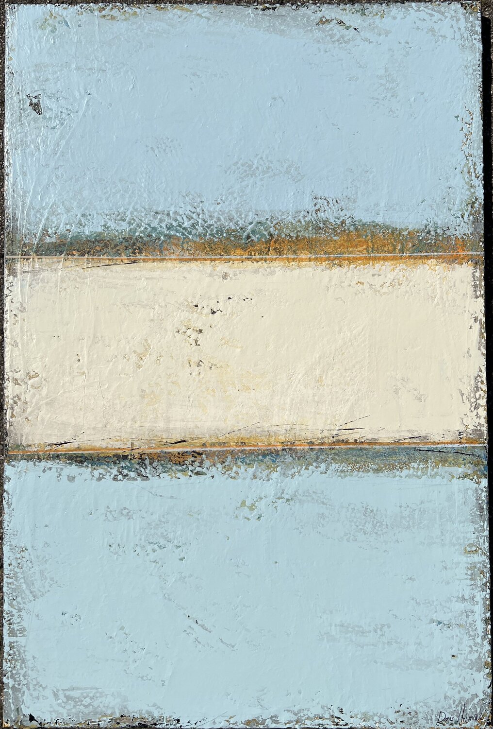 Stille Brandung Doris Heinrichs Original painting for sale