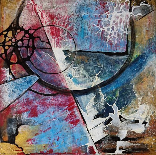 "0,8" by Ingrid Reichenberger, Painting for Sale on Select