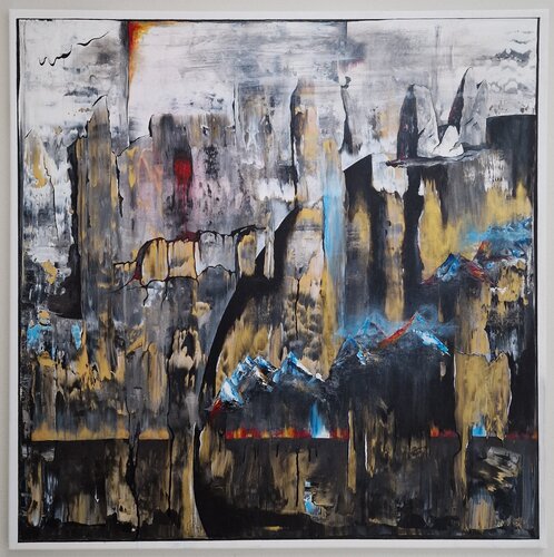 "Echo der Stille“ by Ingrid Reichenberger, Painting for Sale on Select