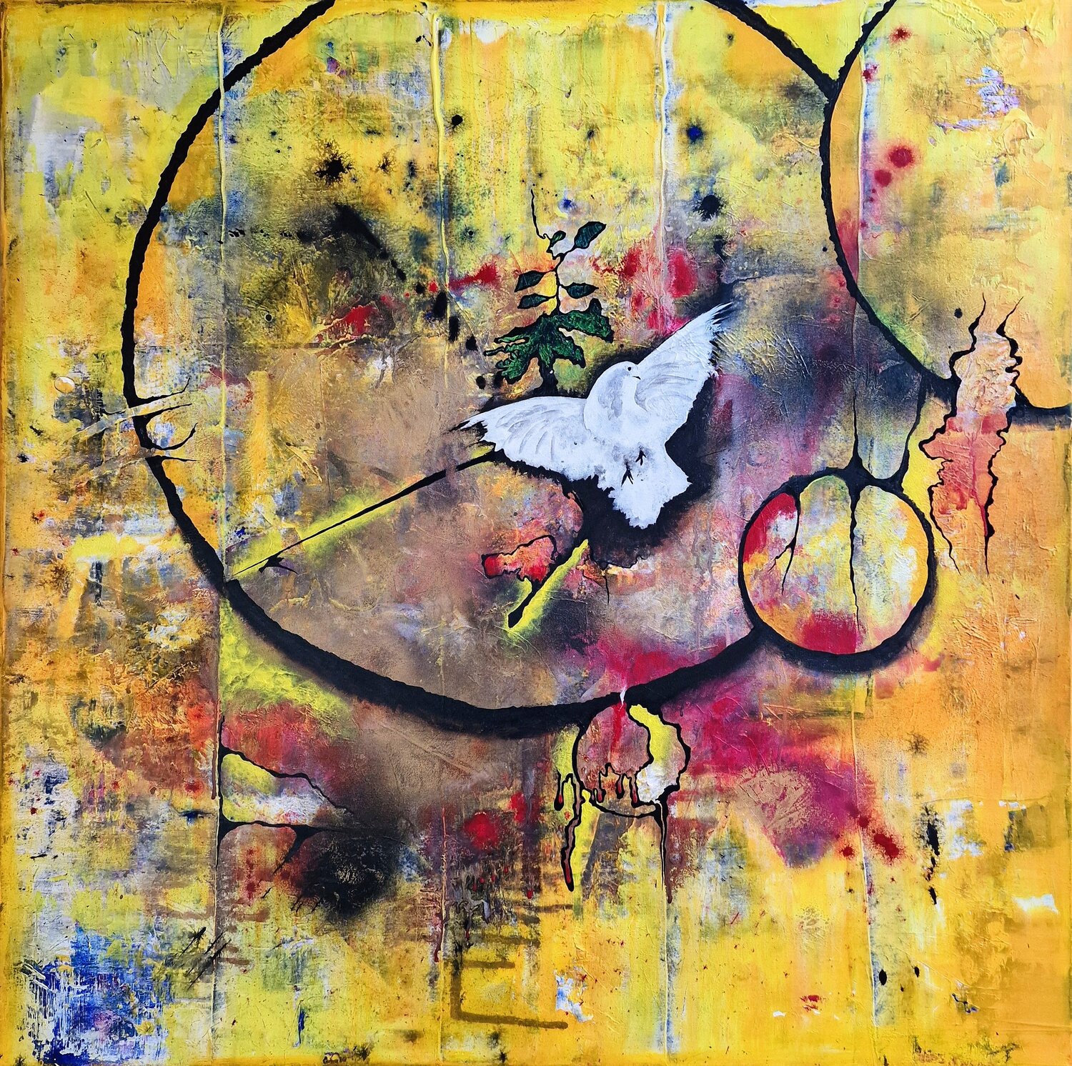 Falsche Richtung Ingrid Reichenberger Original painting for sale