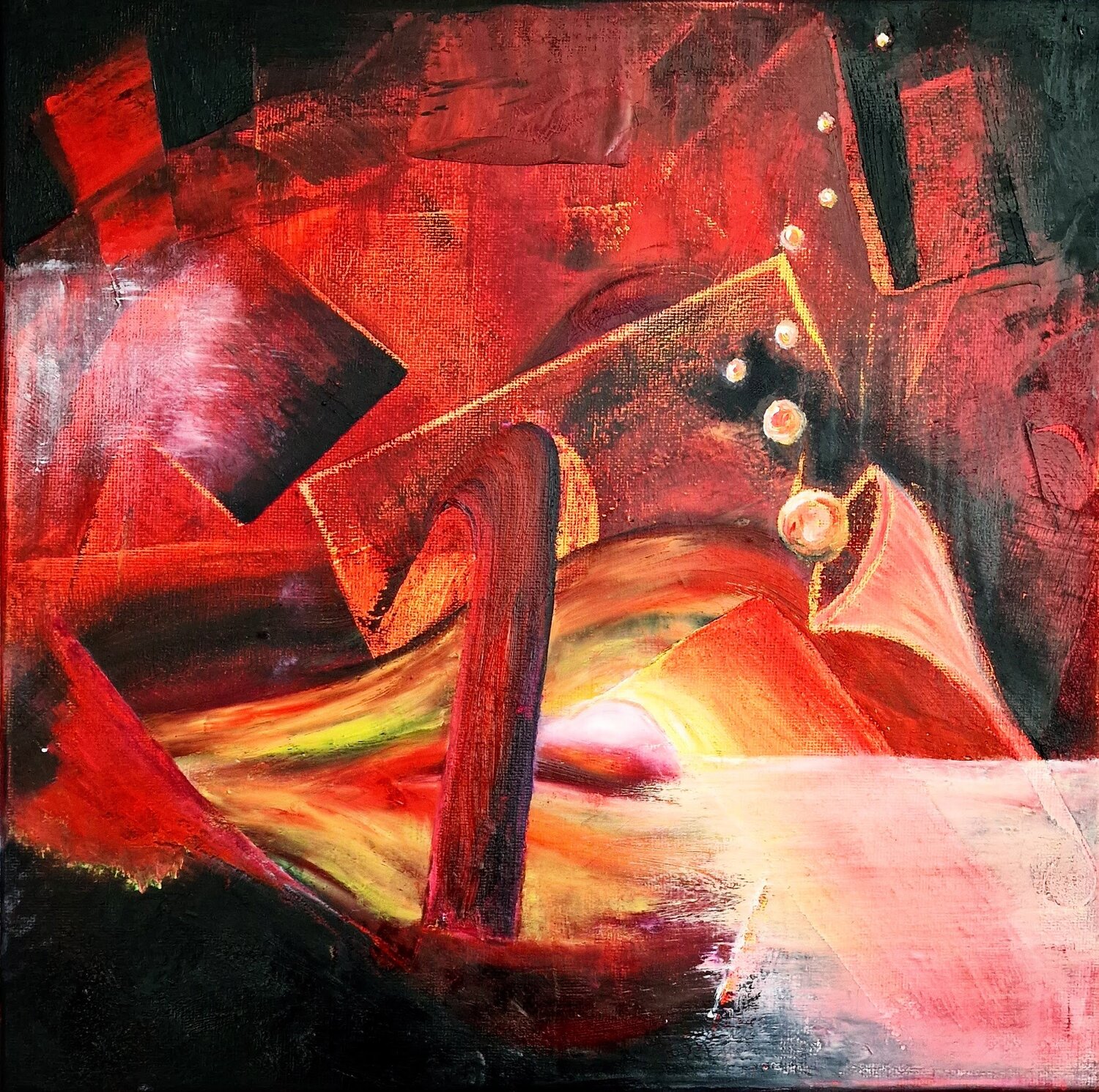 „Licht unter Druck“ Ingrid Reichenberger Original painting for sale