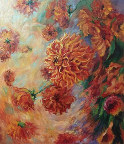 The Symphony of Celestial Creation by Jane Lantsman, Painting for Sale on Select