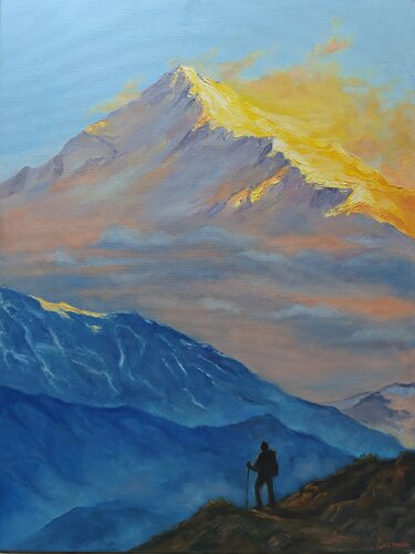 Wayfarer by Jane Lantsman, Painting for Sale on Select