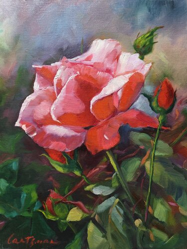 A moment of Bloom 2 by Jane Lantsman, Painting for Sale on Select