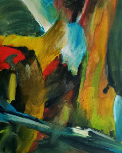 Abgeerntet by Herwig Port, Painting for Sale on Select