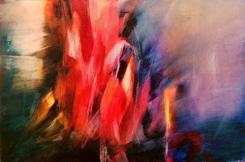 Feuer des Lebens by Herwig Port, Painting for Sale on Select