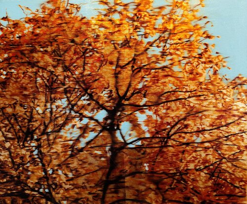 Goldener Herbst by Herwig Port, Painting for Sale on Select