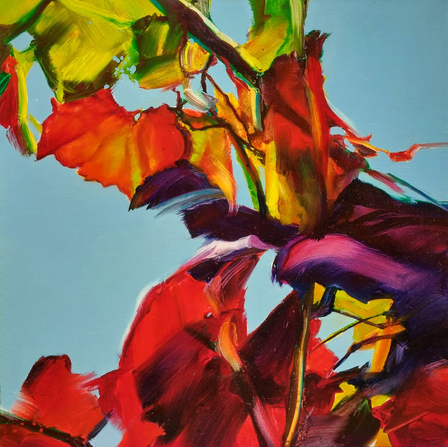 Weinherbst Herwig Port Original painting for sale