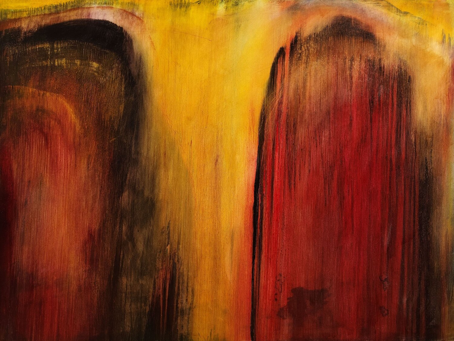 Zeitspuren Herwig Port Original painting for sale