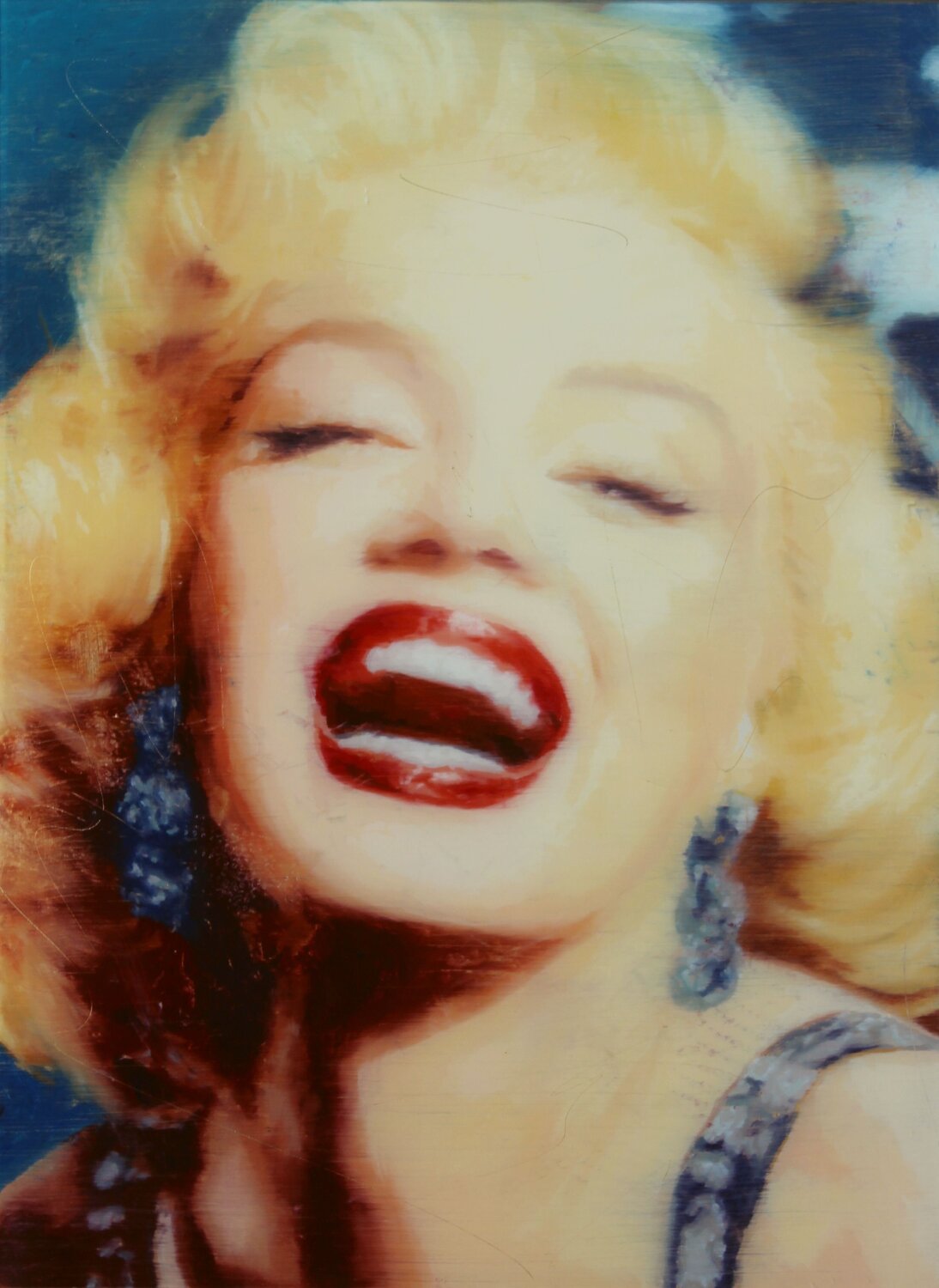 Marilyn Monroe Herwig Port Original painting for sale