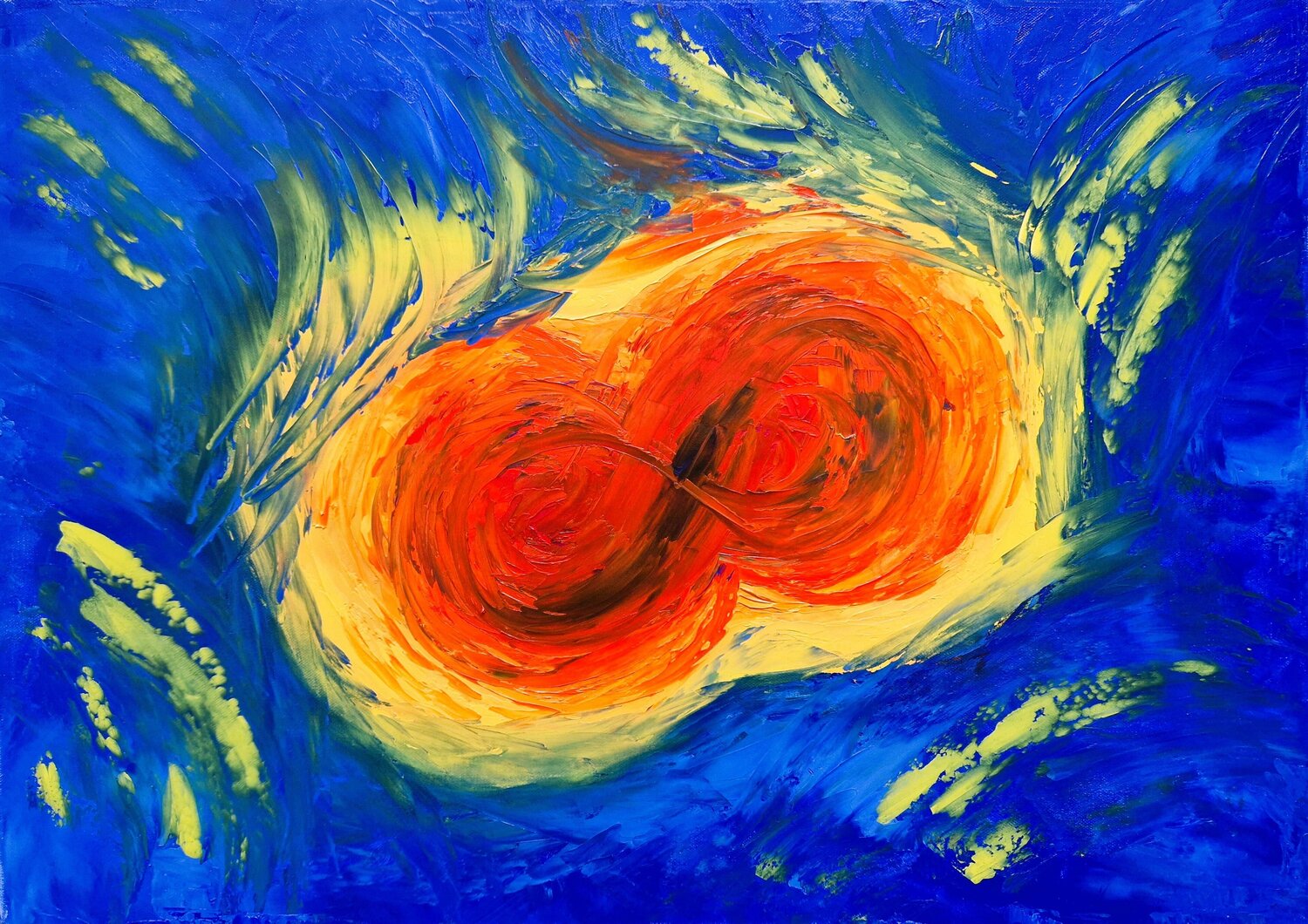 Unendlich Bina Sommer Original painting for sale